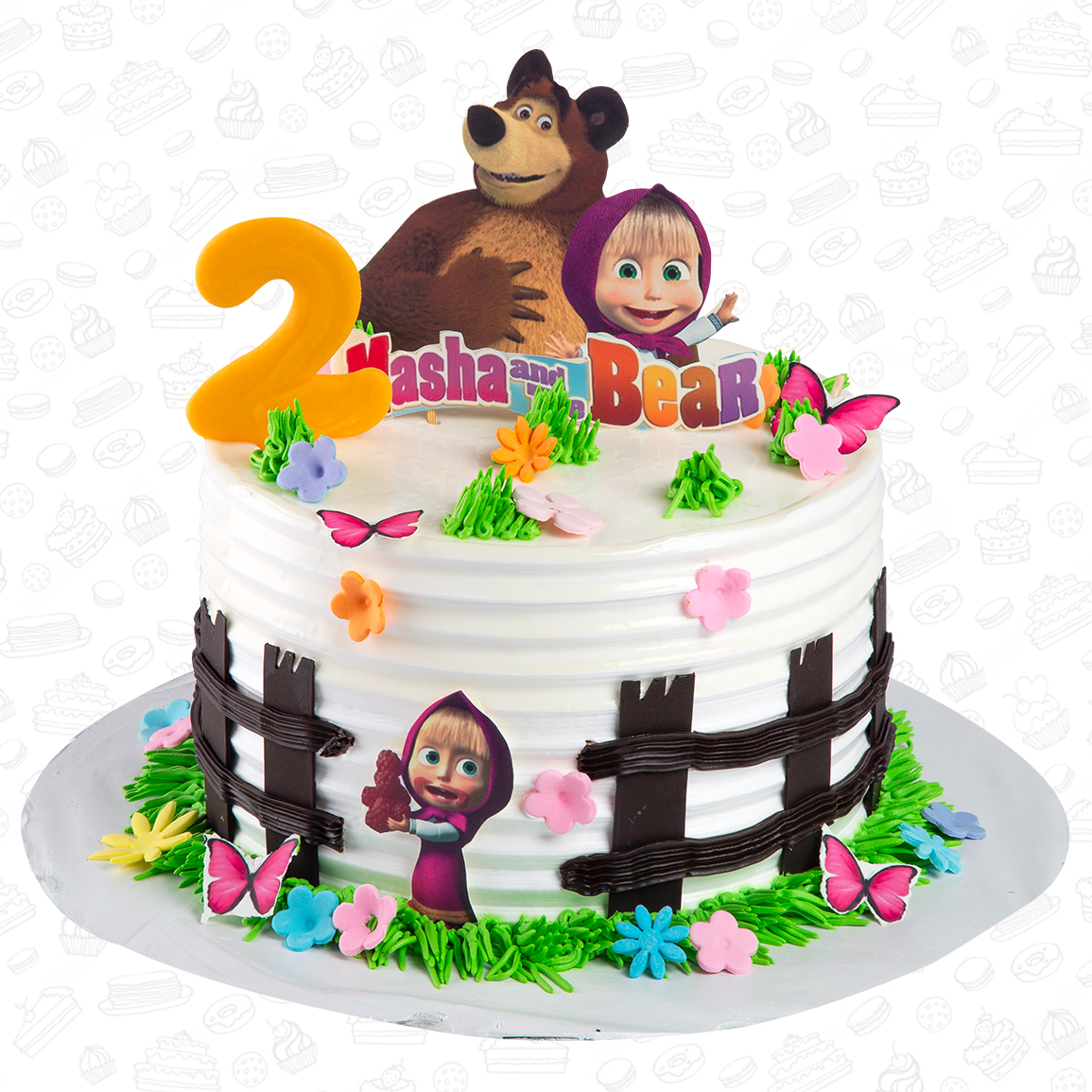 Homebaker - Another Masha and the bear theme cake. | Facebook